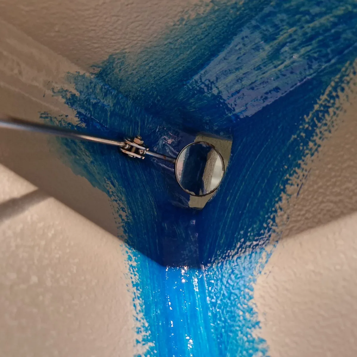 Stripe test — kontrola grubości mokrej farby