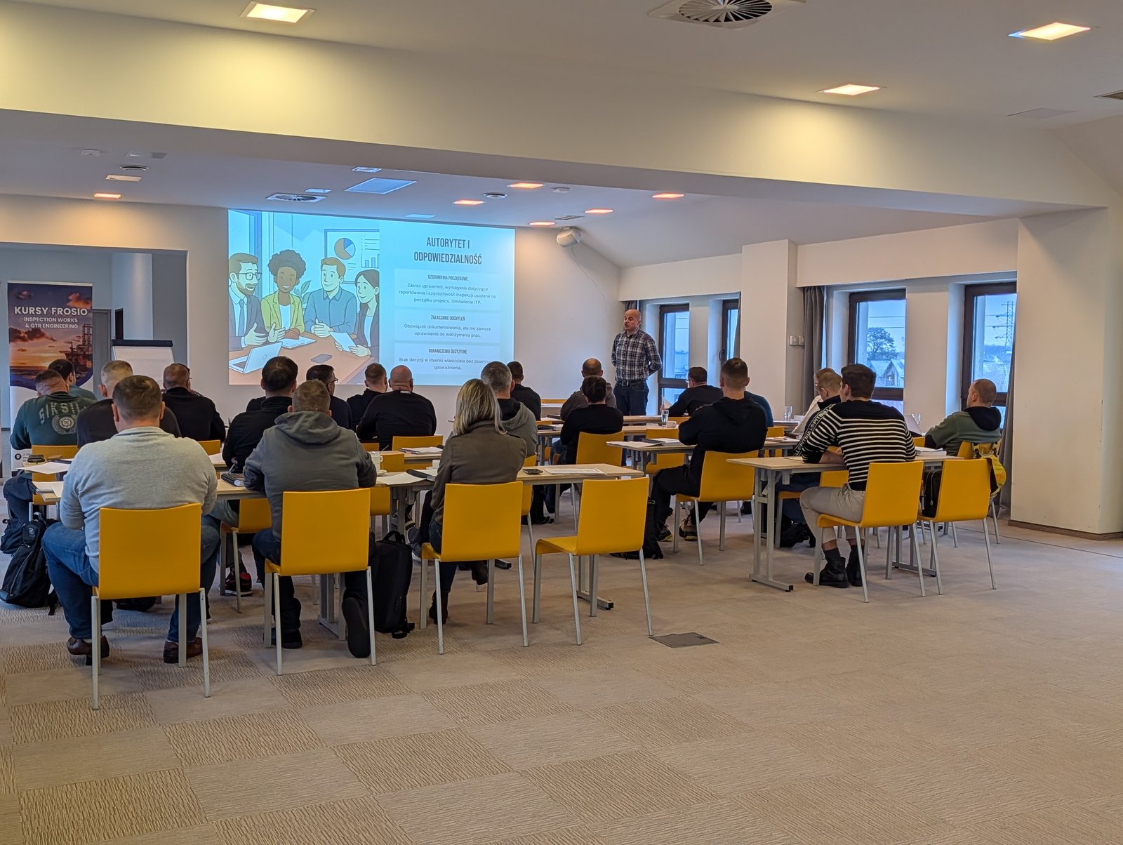 Kurs FROSIO — certyfikat inspektora powłok